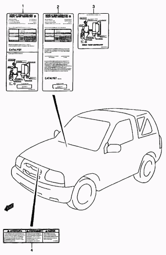 Vitara/Sidekick SQ420 SQ420L (E03,E28,E33:MY 2001)
