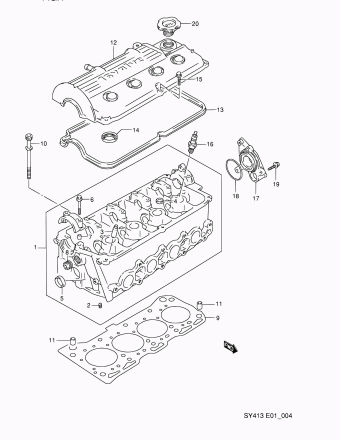 Baleno/Esteem SY413 SY413