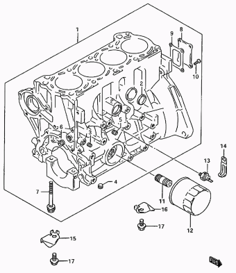 Baleno/Esteem SY416 SY416 (E03,E28,E33,E60:MY 1997)