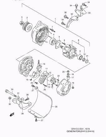 Baleno/Esteem SY416 SY416-3