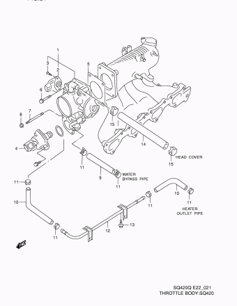 Grand Vitara SQ420 SQ420Q (MY:99-00,CAMI)