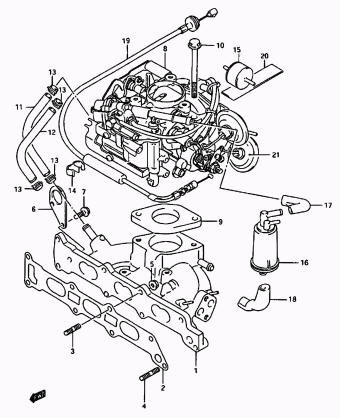 Alto - A-Star/Celerio/800/Fronte/Cultus SR306 SR306-3