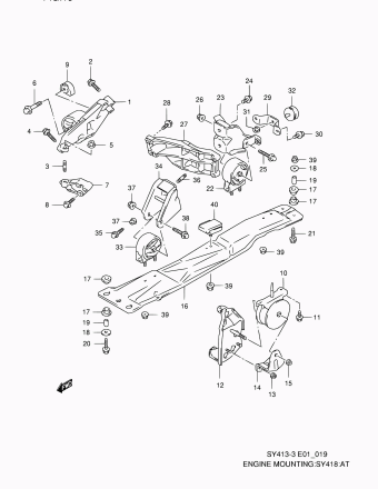 Baleno/Esteem SY418 SY418-3