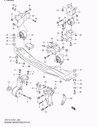 Baleno/Esteem SY419 SY419-4