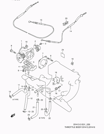 Baleno/Esteem SY416 SY416-3