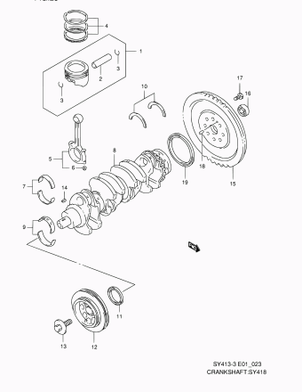 Baleno/Esteem SY418 SY418-5