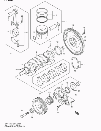 Baleno/Esteem SY419 SY419-4
