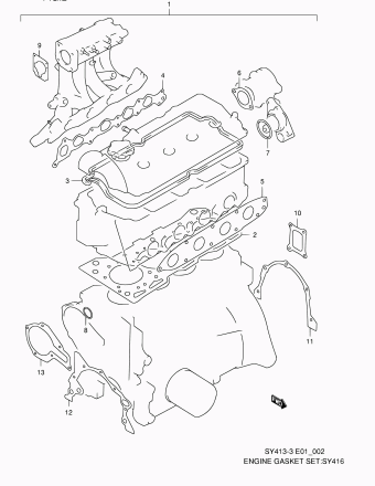 Baleno/Esteem SY416 SY416-3