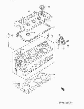 Baleno/Esteem SY416 SY416-2