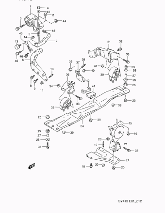 Baleno/Esteem SY413 SY413