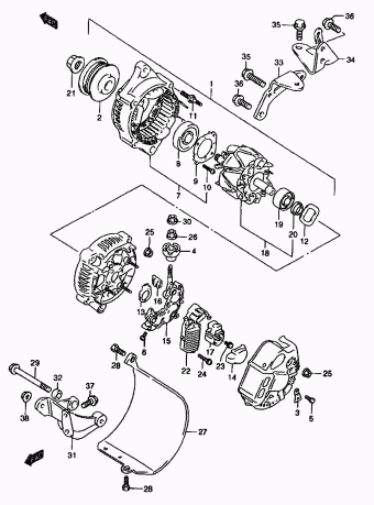 Baleno/Esteem SY416 SY416 (E03,E28,E33,E60:MY 2002)