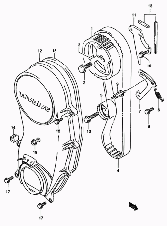 Baleno/Esteem SY416 SY416 (E03,E28,E33,E60:MY 2000)
