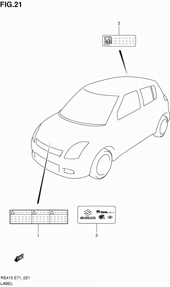 Swift RS415 RS415-4 (E71)