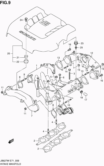 Grand Vitara JB627 JB627W (E71:MY 2007)