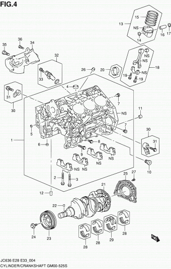 Grand Vitara XL-7 JC636 JC636 (E28,E33:MY 2007)