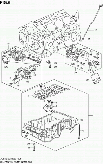 Grand Vitara XL-7 JC636 JC636 (E28,E33:MY 2007)