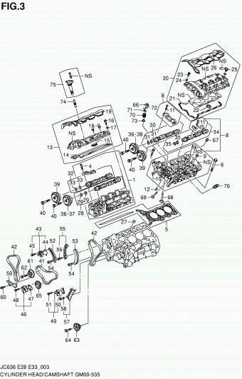 Grand Vitara XL-7 JC636 JC636 (E28,E33:MY 2007)