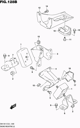Jimny SN413 SN413V-11 (E02,E22)