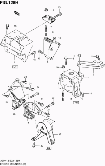 Swift AZH414 AZH414 (E06,E24,E30,E35,E38)