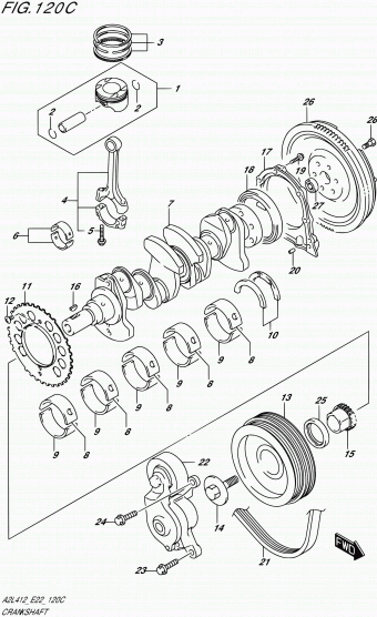 Swift A2L412 A2L412 (E02,E22)