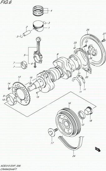 Alto - A-Star/Celerio/800/Fronte/Cultus AOD310 AOD310 (E85,E96)