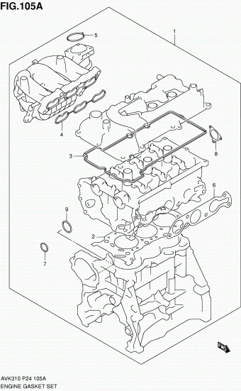 Alto - A-Star/Celerio/800/Fronte/Cultus AVK310 AVK310 (P24)