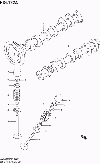 Alto - A-Star/Celerio/800/Fronte/Cultus AVK310 AVK310 (P24)