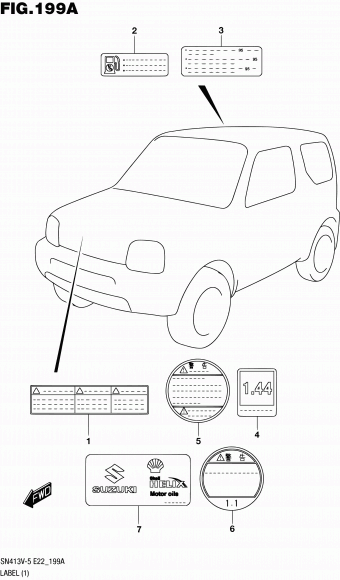 Jimny SN413 SN413V-6 (E10,E43)