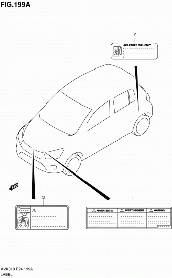 Alto - A-Star/Celerio/800/Fronte/Cultus AVK310 AVK310 (P24)