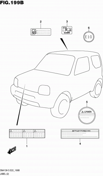Jimny SN413 SN413V-11 (E02,E22)