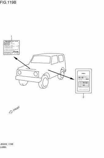 Jimny ミッション;略語 JB32W