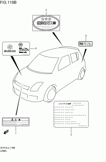Kei/Swift 2WD ミッション - MT;略称 - R;
