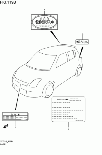 Kei/Swift 2WD ミッション - AT;略称 - R;