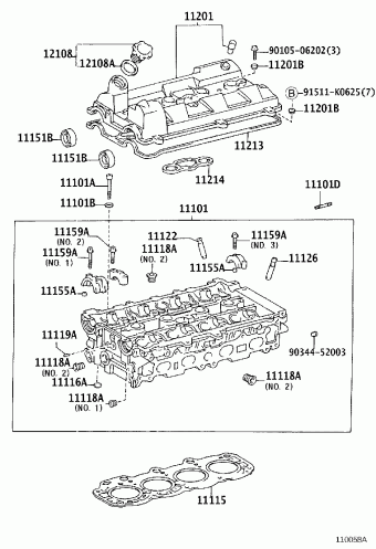 CELICA ST205L-BLMVZW AT200,ST20#