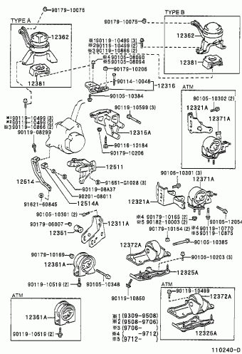 CELICA ST202L-BLMSKV ST20#