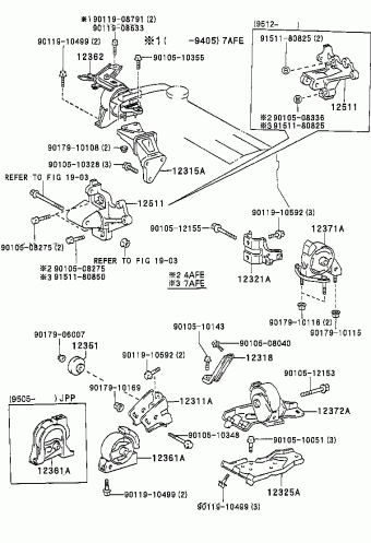 COROLLA AE102L-AWMNKA AE10#
