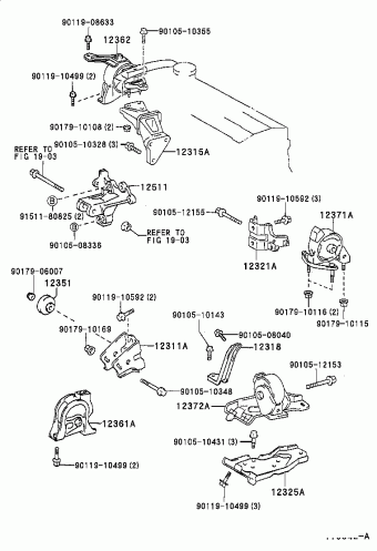 COROLLA SED/WG AE111L-AEMDK AE11#,CE110,EE11#,ZZE11#