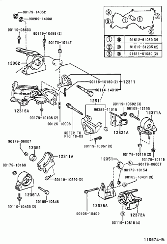 COROLLA HB/LB CE110L-AGMDEW 05.1999