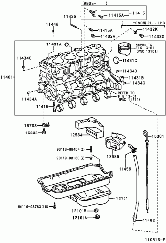 HILUX LN150L-CRMDSW KDN1##,LN1##,RZN168,173
