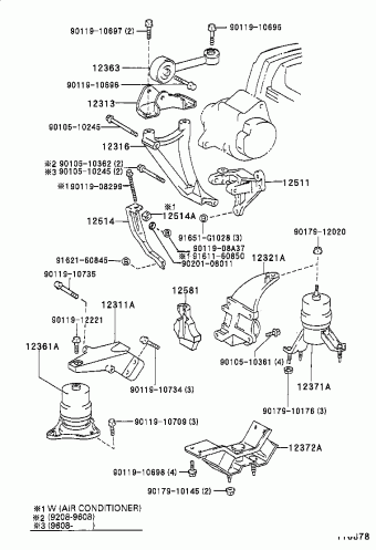 CAMRY ( SED) SXV10R-AEPEKN SXV1#,VCV10,MCV10