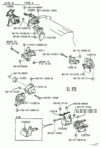 COROLLA SED/WG AE111L-AEMDKW 12.1997