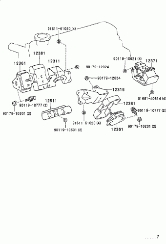 HILUX YN140R-TRMDSN 02.2000