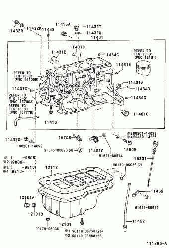 COROLLA HB/LB CE110L-AGMDEW 05.1999