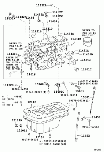 COROLLA SED/WG CE110L-AEMDEW 03.1999