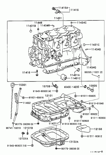 COROLLA HB/LB CDE110L-AGMDYW 06.2001