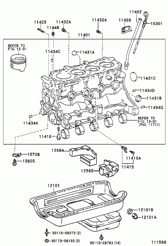 HILUX/4RUNNER (4WD) LN107L-PRMSS 11.2000