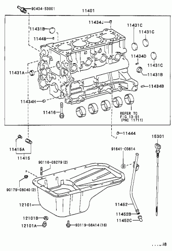 COASTER RZB53L-ZCMEK BB5#,RZB5#,TRB53,XZB53