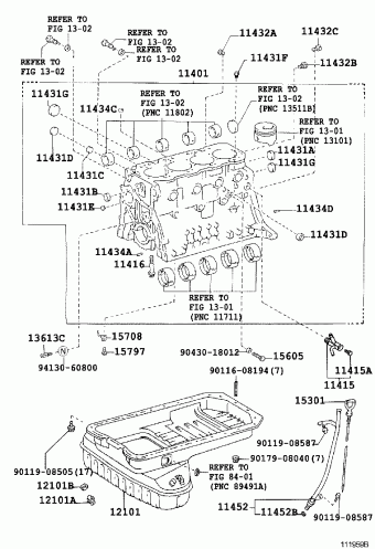 COASTER BB54L-ZRMSU BB5#,RZB5#,TRB53,XZB53