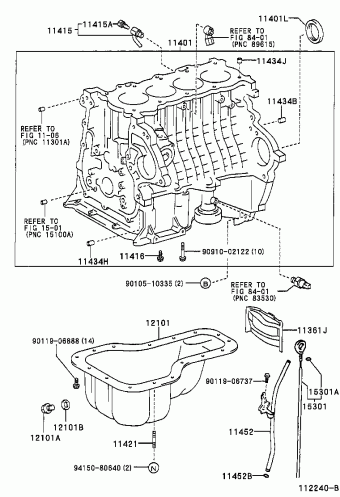 COROLLA SED/WG ZZE121L-AEMNKW CDE120,NDE120,ZZE12#