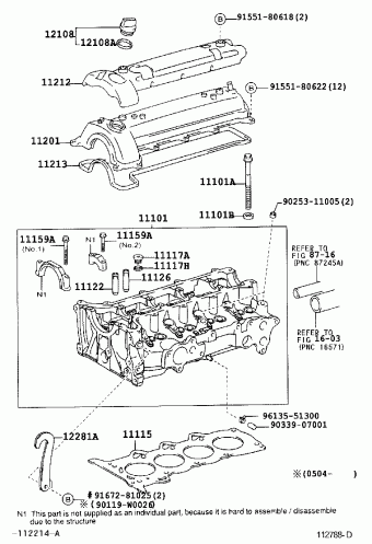 YARIS NLP10L-CHMRXW SCP1#,NLP10